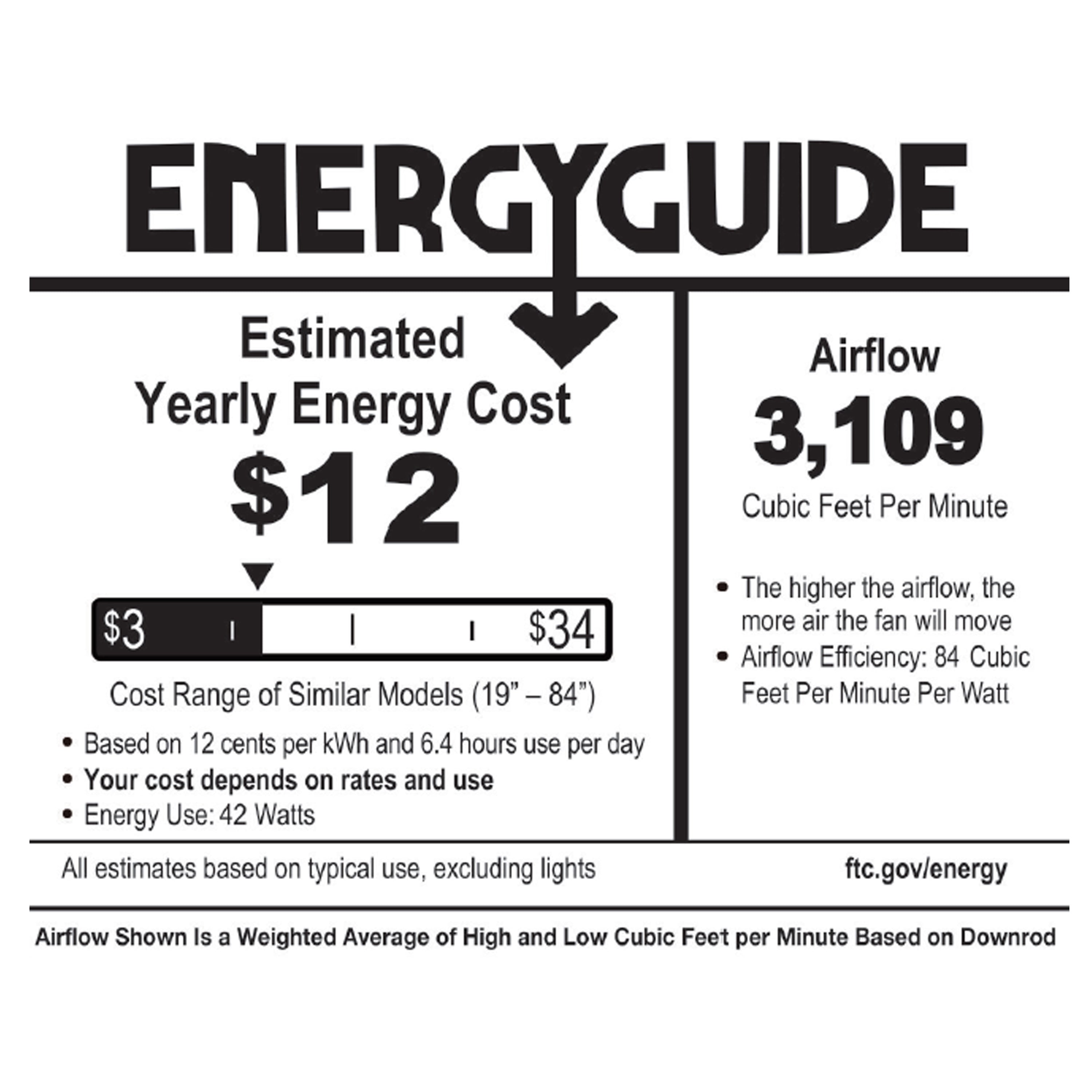 Copper Grove Guasipati 52-inch Tiffany-style Magna Carta Ceiling Fan - 52L x 52W x 16.5