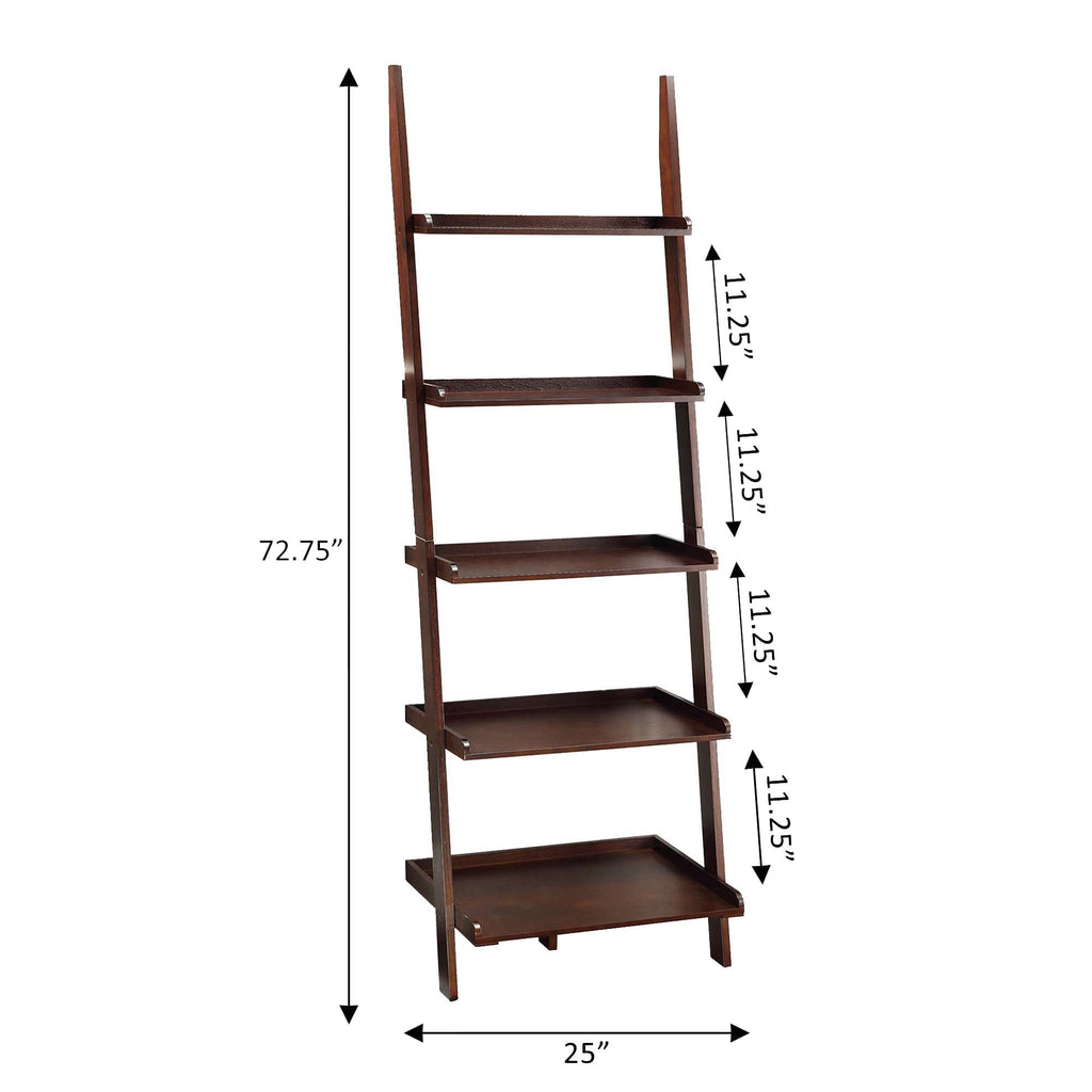 Convenience Concepts American Heritage Bookshelf Ladder