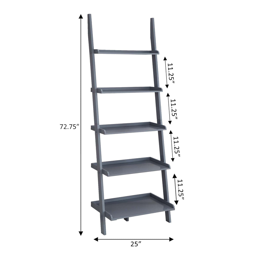Convenience Concepts American Heritage Bookshelf Ladder