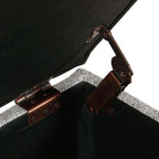 Copper Grove Muscari Upholstered Storage Bench with Nailhead Trim