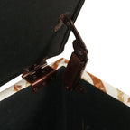 Copper Grove Muscari Upholstered Storage Bench with Nailhead Trim