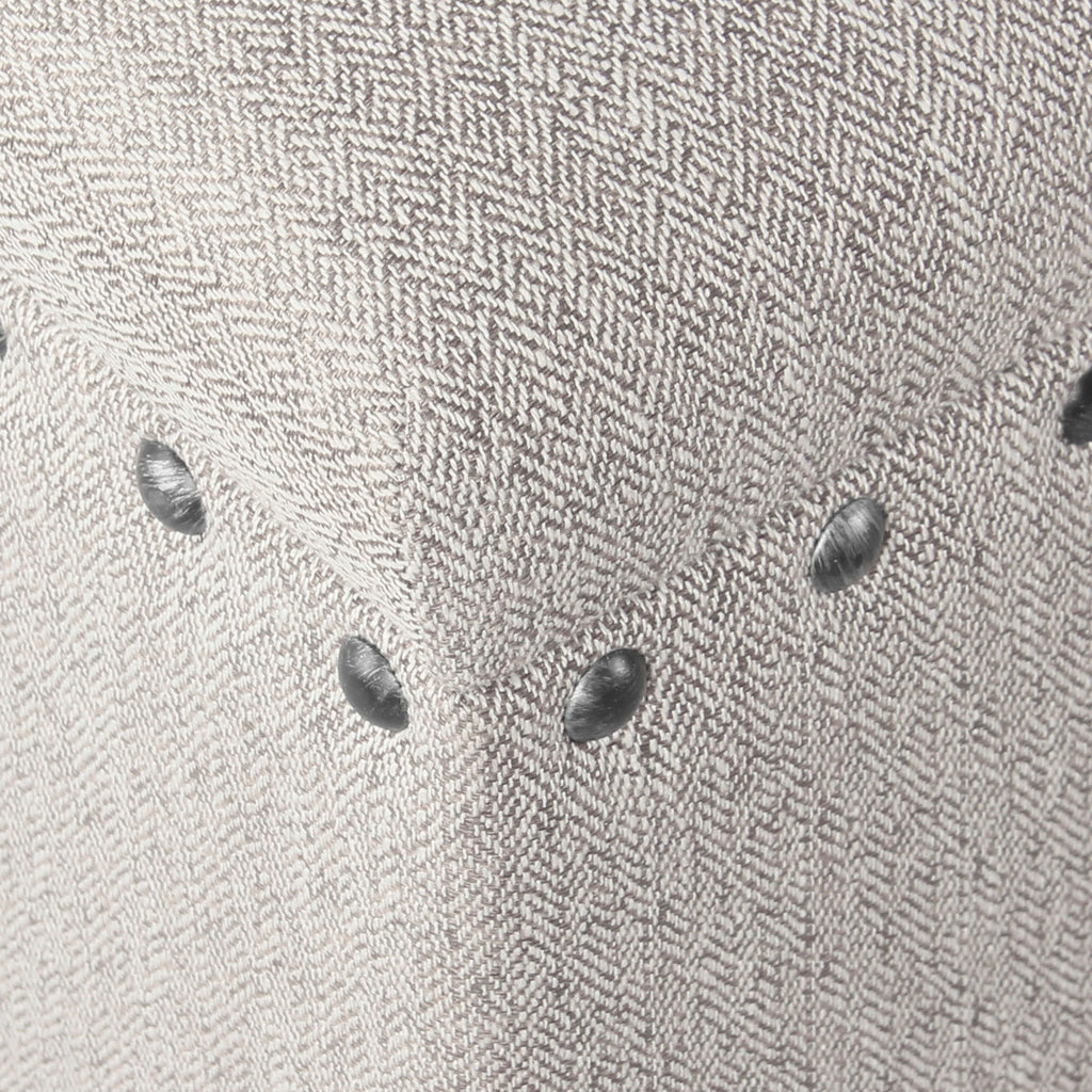 Copper Grove Muscari Upholstered Storage Bench with Nailhead Trim