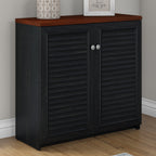 Fairview Storage Cabinet with Doors and Shelves by Bush Furniture - 31.73L x 12.76W x 30.71H