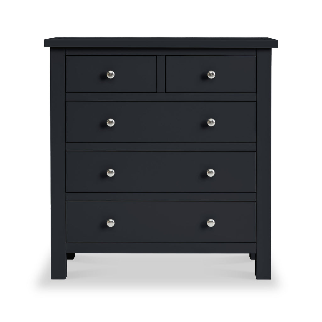 Commode Cornish à 2 tiroirs superposés et 3 tiroirs