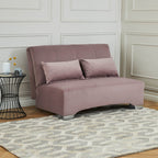 Canapé-lit en velours Cortez