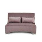 Canapé-lit en velours Cortez