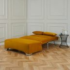 Canapé-lit en velours Cortez