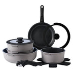 Country Kitchen 16 Piece RV Cookware Set Ceramic with Removable Handle Oven Safe