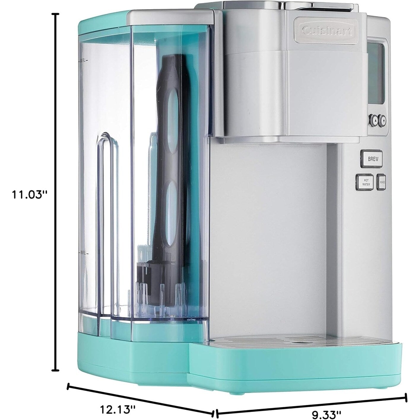 Cuisinart Single Serve Coffee Maker, 72oz, Programmable, Steel