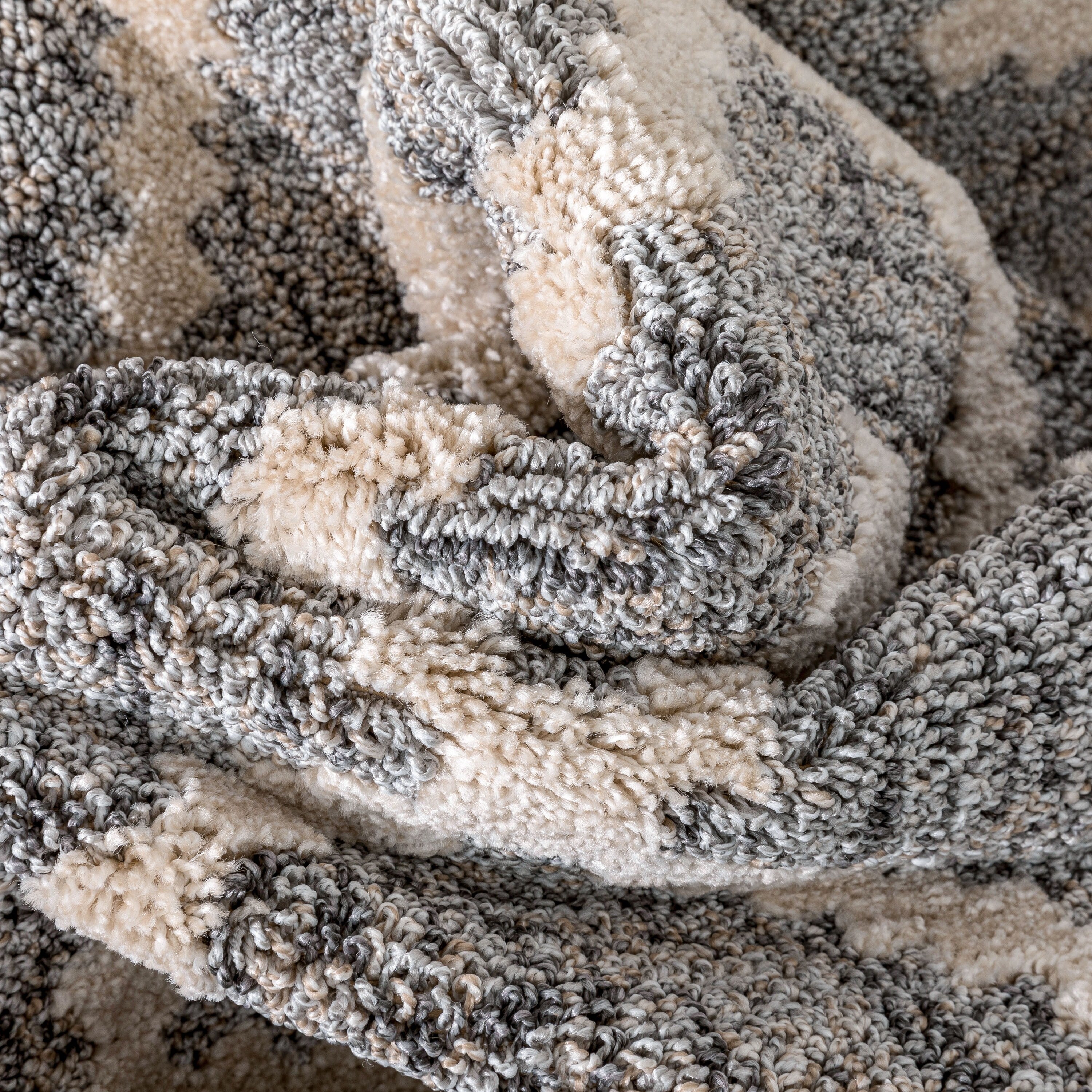 Custom Size Runner Harlow Trellis Modern Hallway Stair Rug