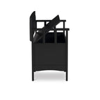 Dahlia Wood Flip Top Storage Entryway Bench