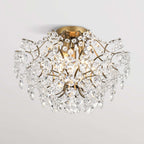 Dalia Elegant Indoor 3-light Crystal Flush Mount
