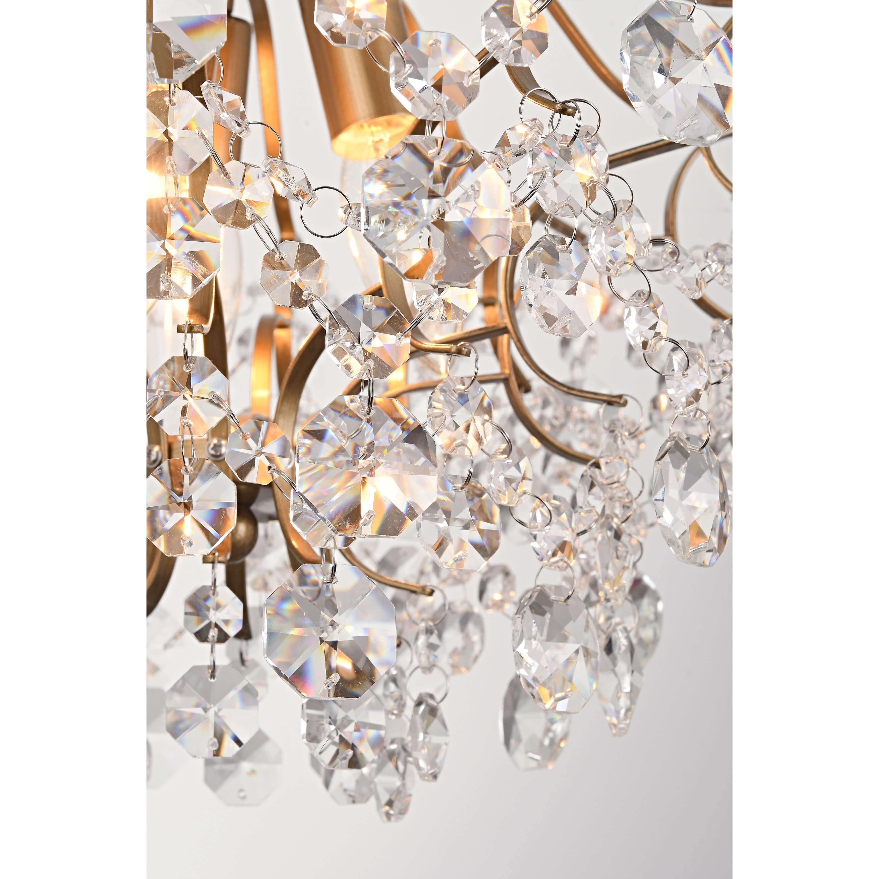 Dalia Elegant Indoor 3-light Crystal Flush Mount