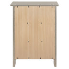 Daniel 3-drawer Transitional Wooden Nightstand