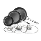 DiamondClad 6pc Hybrid Nonstick Frying Pan Cookware Set