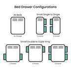 Lit divan et tête de lit en lin Farrow Bar