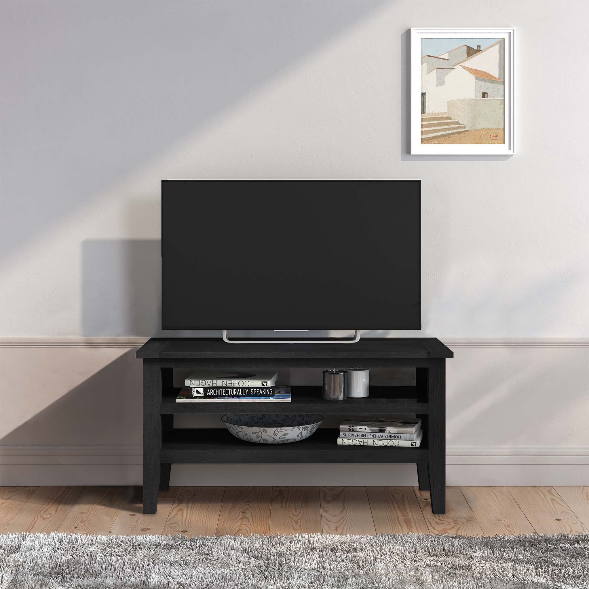 Meuble TV Elise Acacia 90 cm