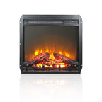 Electric Fireplace Insert with Adjustable Heating, Brightness, Timer and Overheat Protection, 1400W, CSA Listed