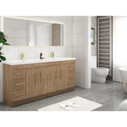 Eliza 72'' Freestanding Vanity with Double Sink