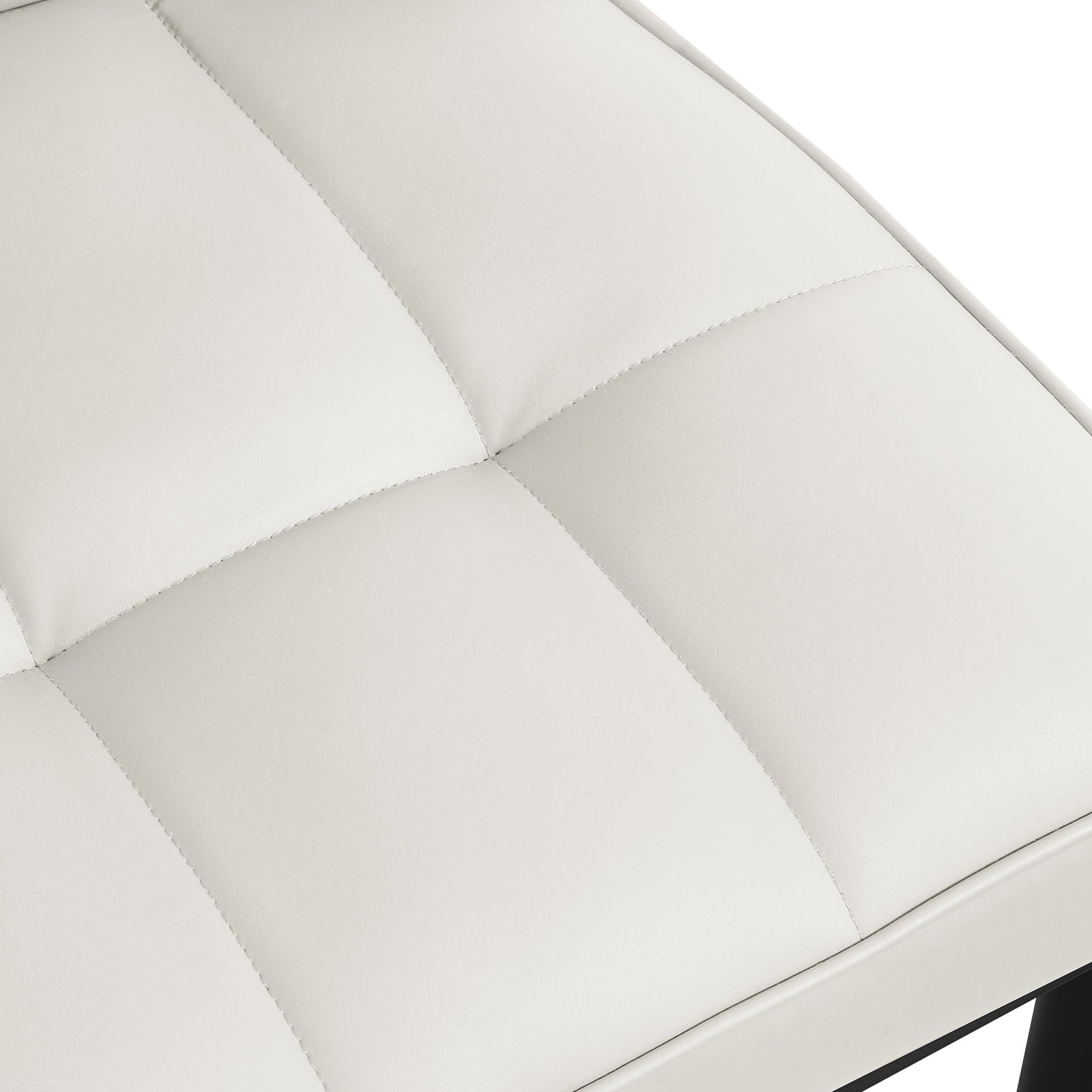 Faux Leather Upholstered Dining Chairs Set of 2/4