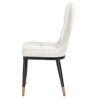 Faux Leather Upholstered Dining Chairs Set of 2/4