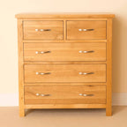 Commode Newlyn Oak à 2 tiroirs et 3 tiroirs