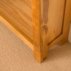 Bibliothèque étroite en chêne de Newlyn