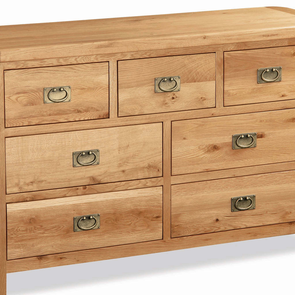 Commode Zelah Oak 3 tiroirs sur 4