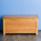 Coffre à couvertures en chêne du Surrey