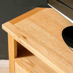 Meuble TV d'angle en chêne londonien