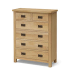 Commode Surrey Oak à 2 tiroirs et 4 tiroirs