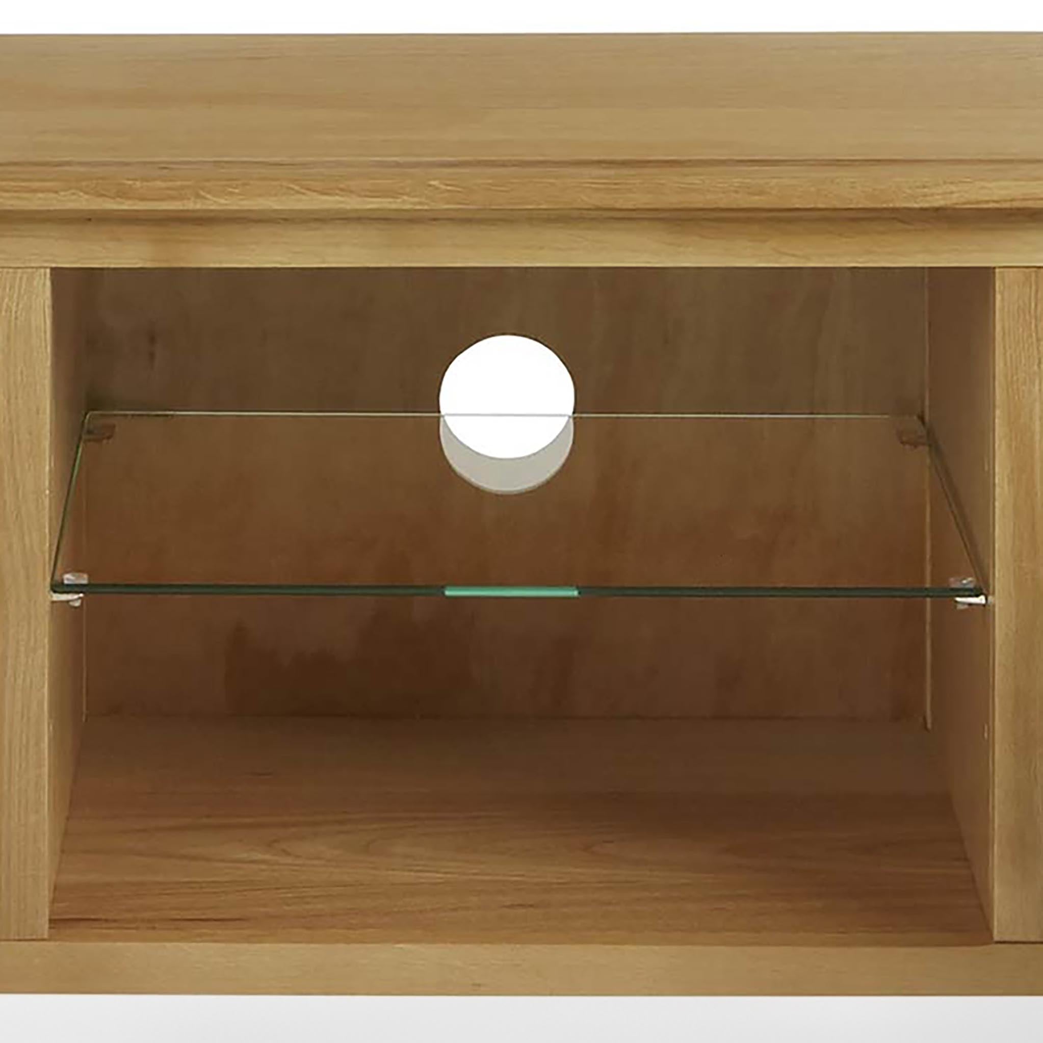Meuble TV Alba Oak grand format 120 cm