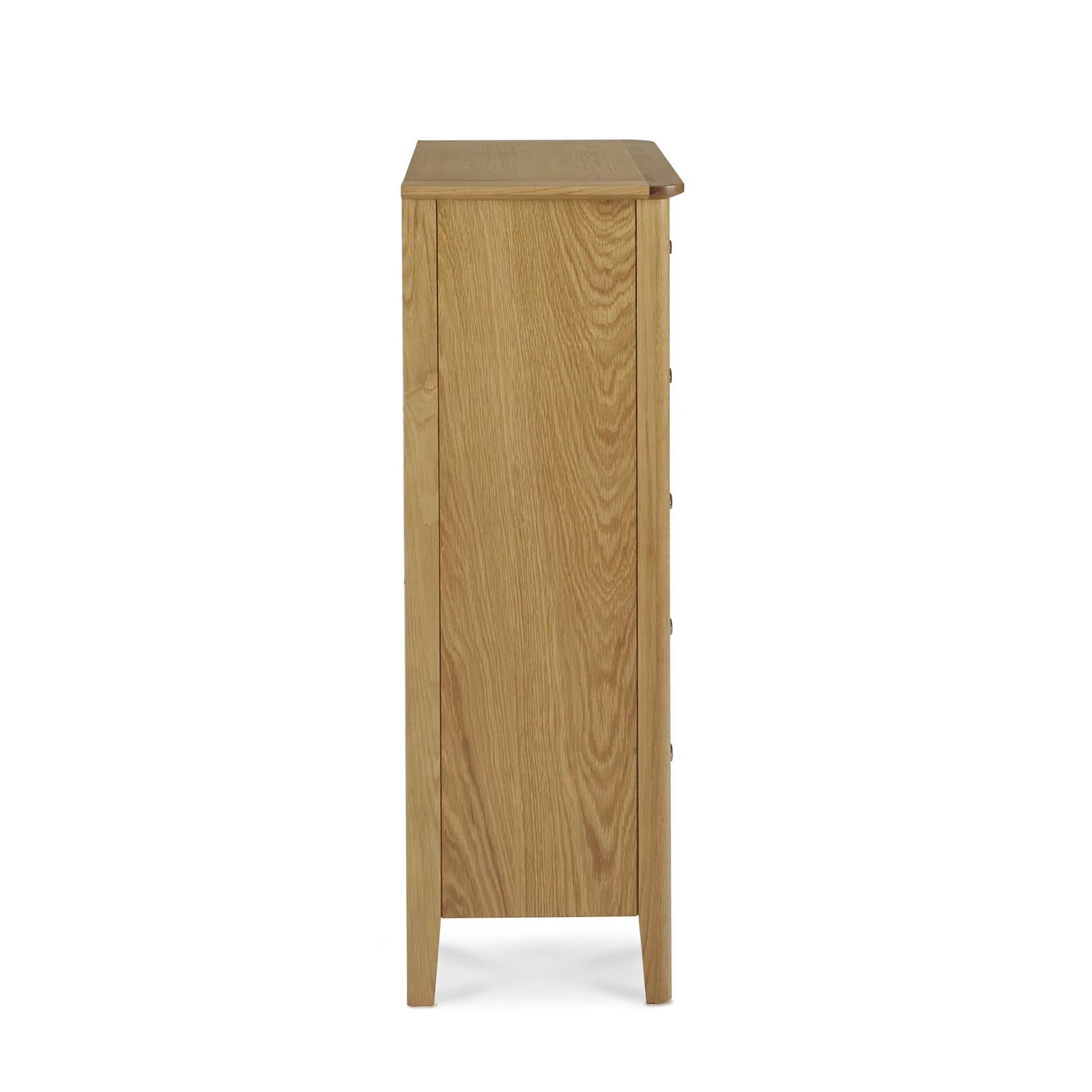 Commode Alba Oak à 2 tiroirs et 3 tiroirs