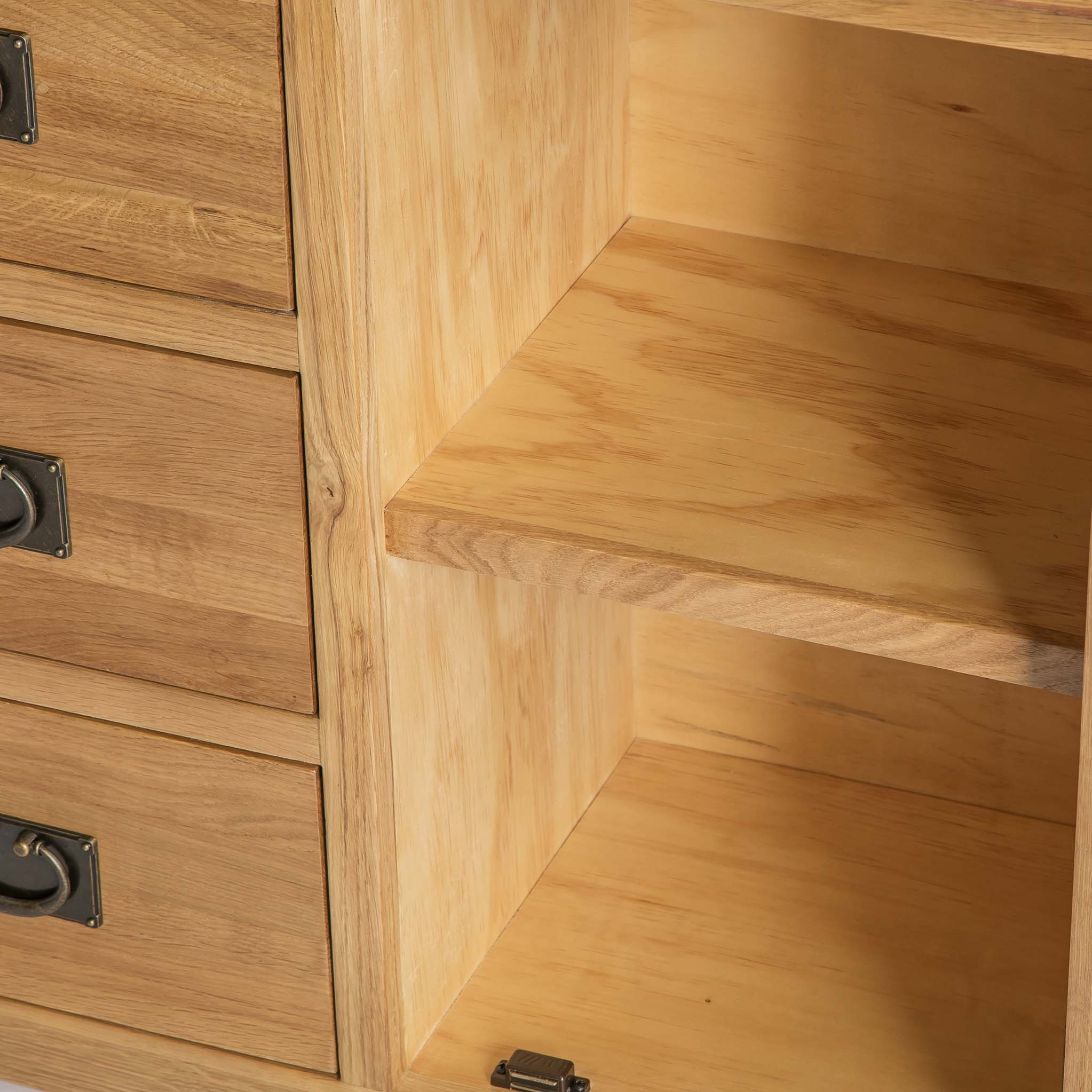 Buffet à 3 tiroirs en chêne Surrey