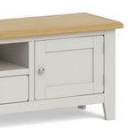 Meuble TV extra large Lundy gris 180 cm