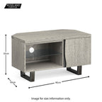 Meuble TV d'angle Soho 90 cm