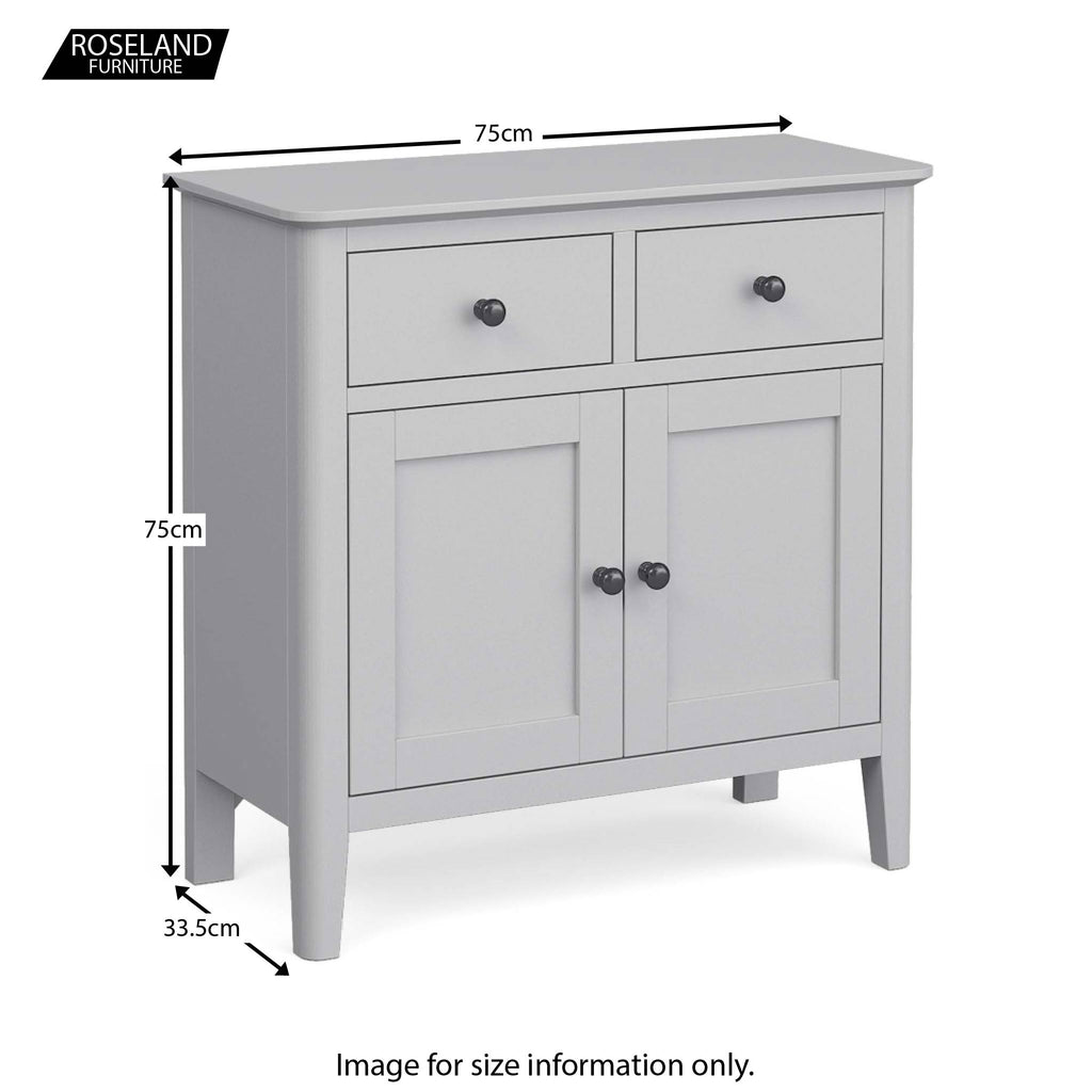 Mini buffet Elgin Grey