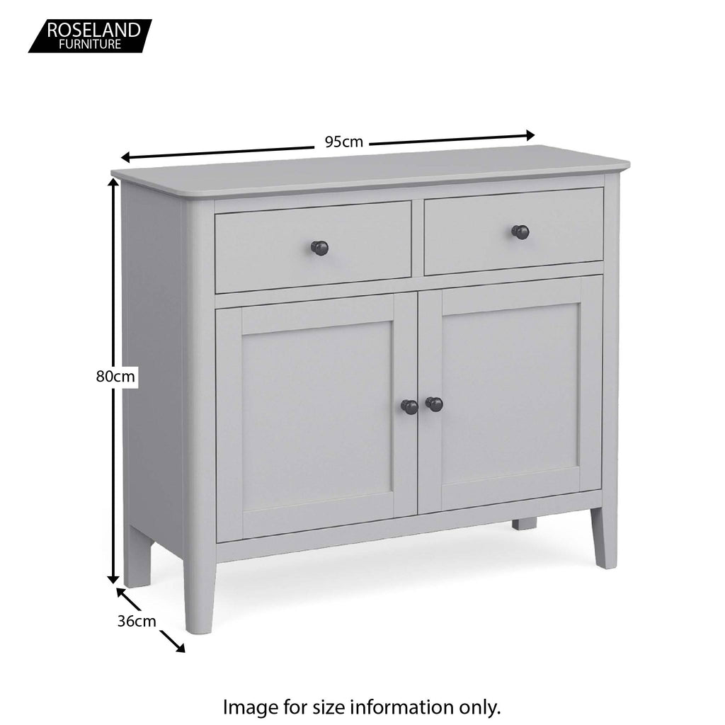 Buffet Elgin Grey petit modèle