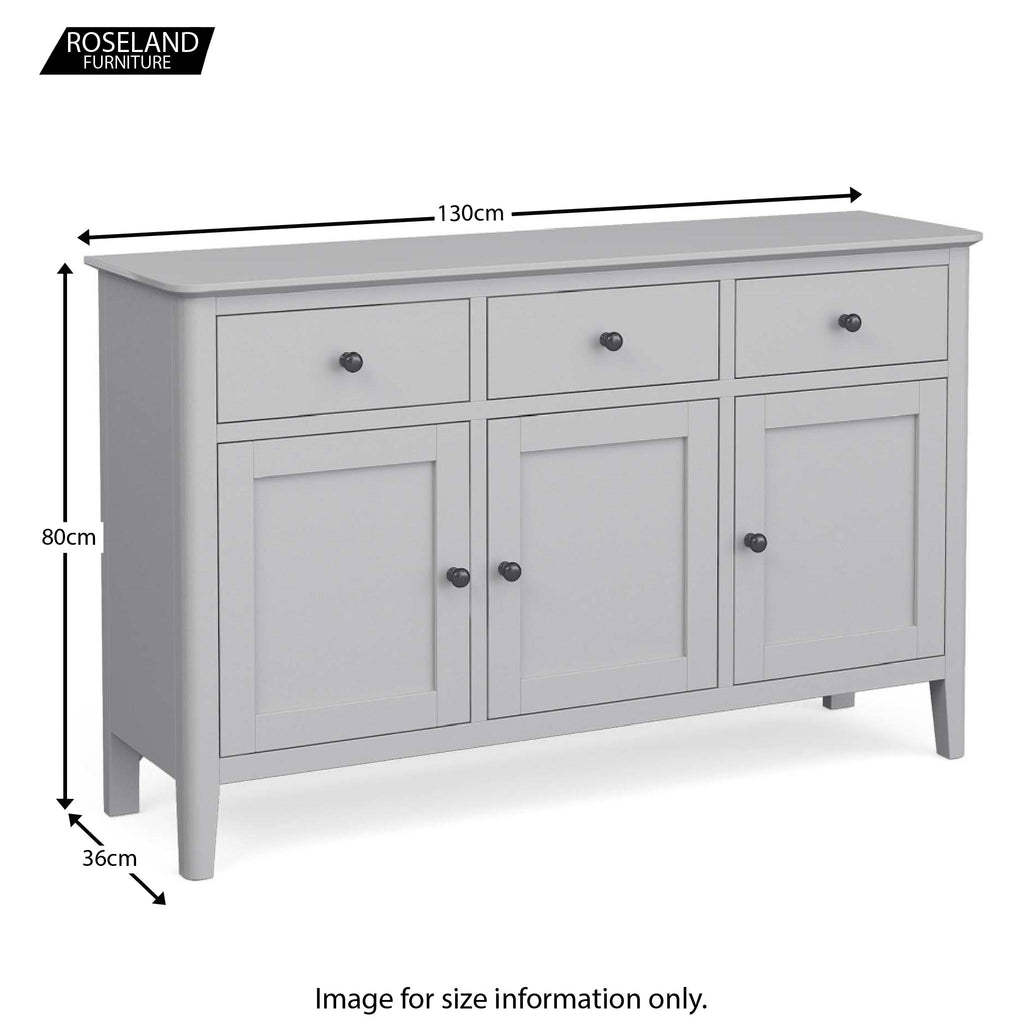 Buffet Elgin Grey grand modèle