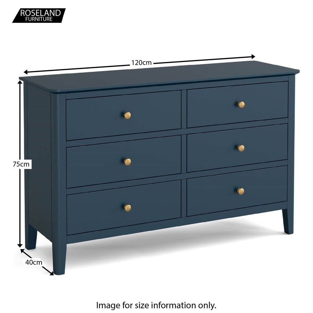 Commode Stirling Blue grand format