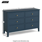 Commode Stirling Blue grand format