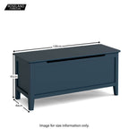 Boîte à couvertures Stirling Blue