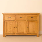 Grand buffet en chêne Lanner