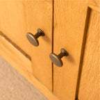 Armoire d'angle en chêne Lanner