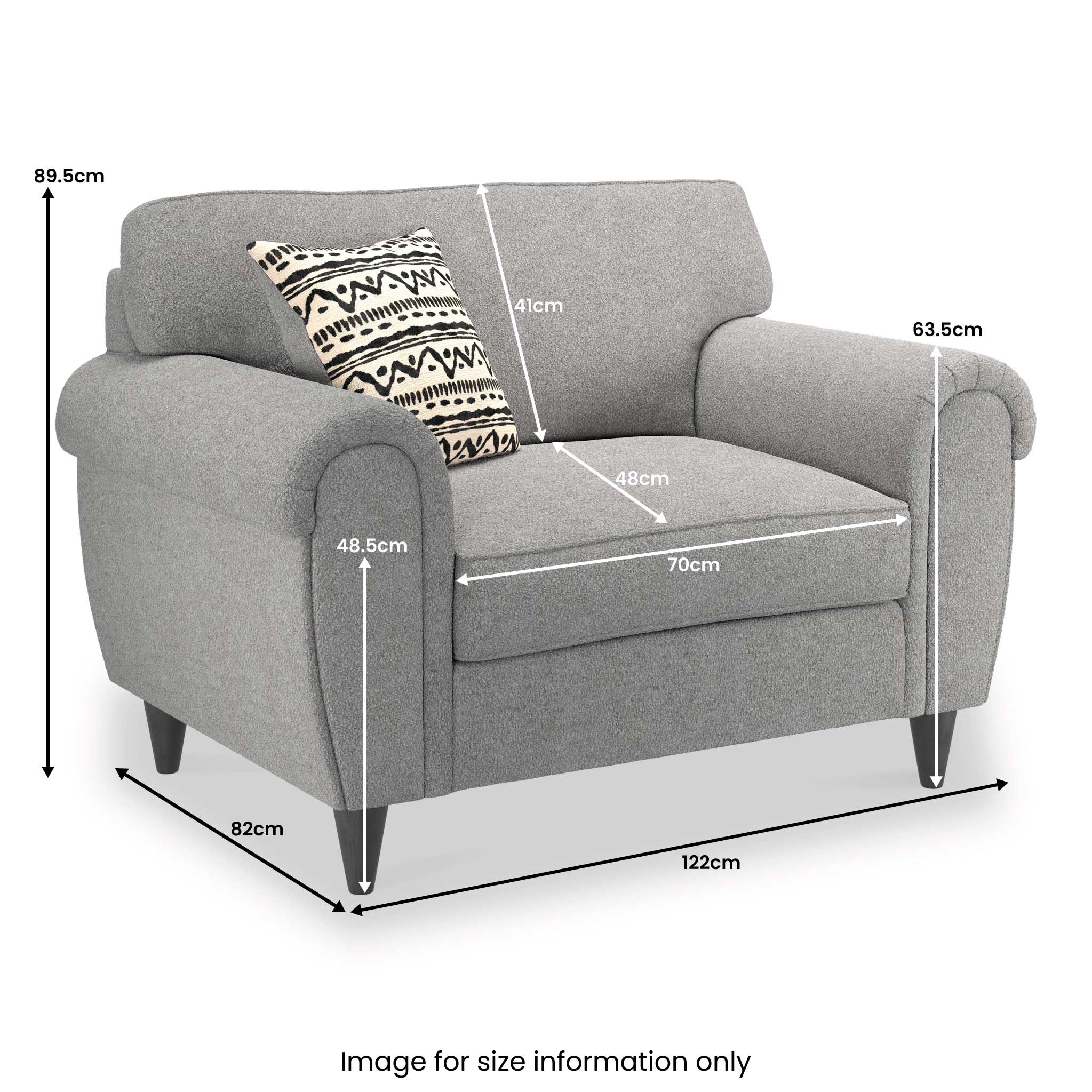 Fauteuil Jessie Boucle Snuggle