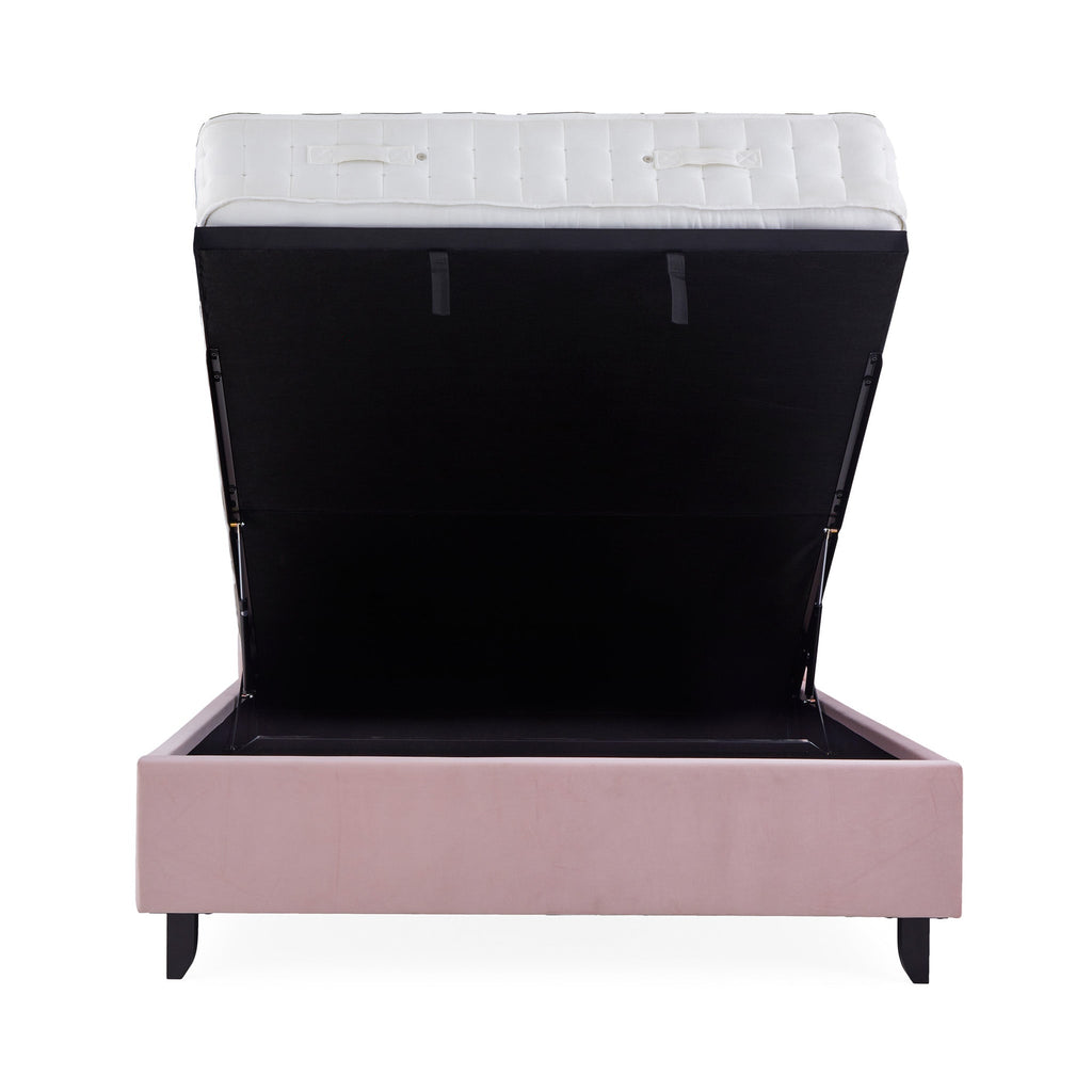Cadre de lit coffre ottoman Francis Premier Velvet