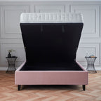 Cadre de lit coffre ottoman Francis Premier Velvet