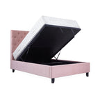 Cadre de lit coffre ottoman Francis Premier Velvet