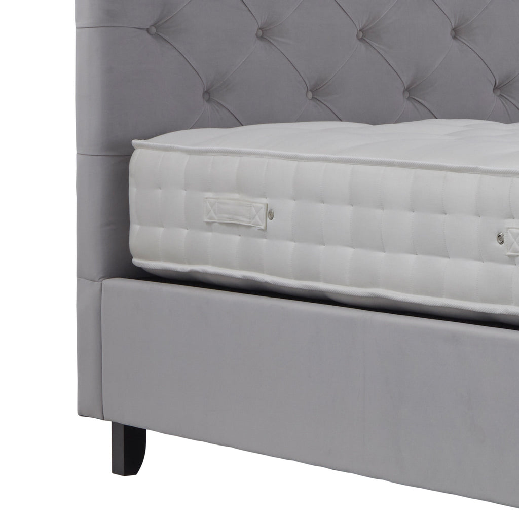 Cadre de lit coffre ottoman Francis Premier Velvet