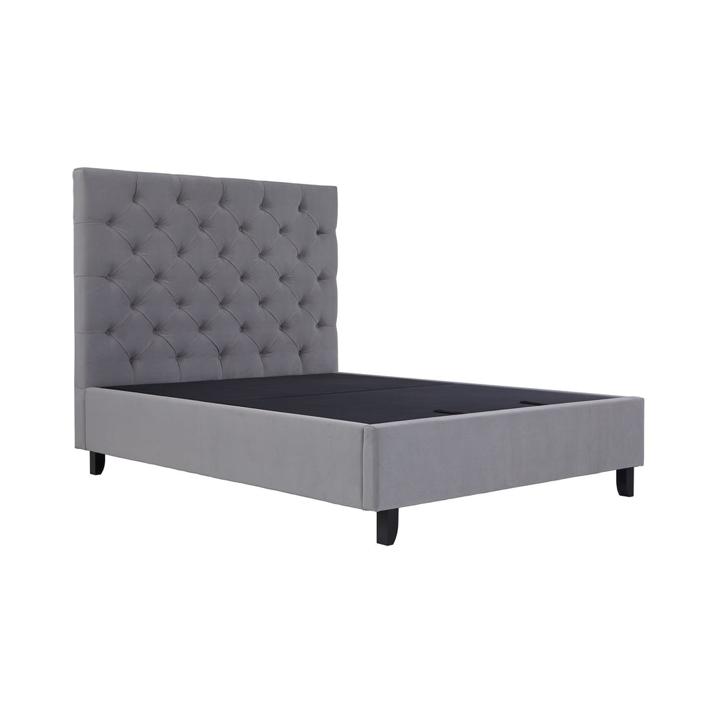 Cadre de lit coffre ottoman Francis Premier Velvet